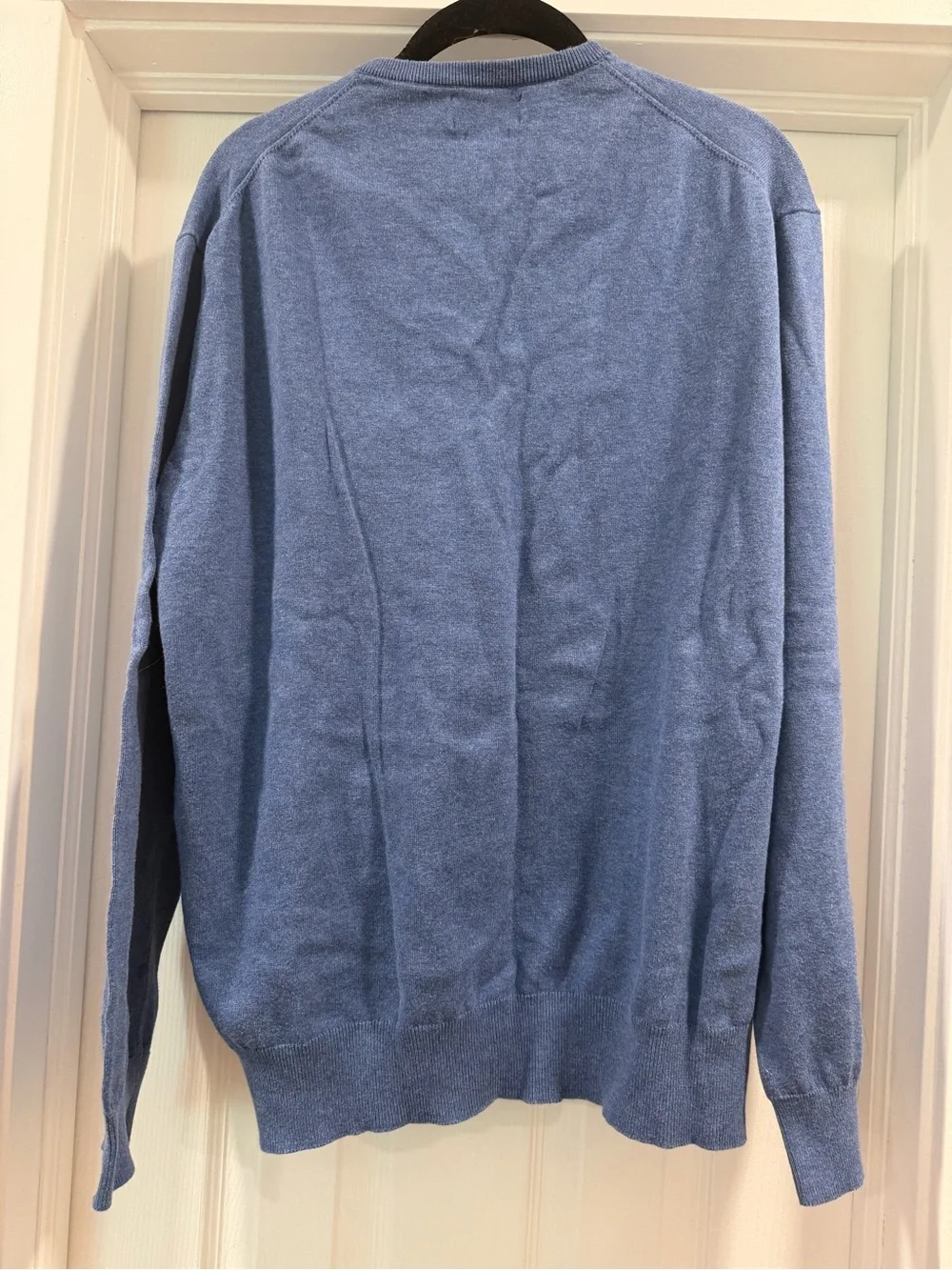 Polo by Ralph Lauren Men's V-Neck Sweater — Blue